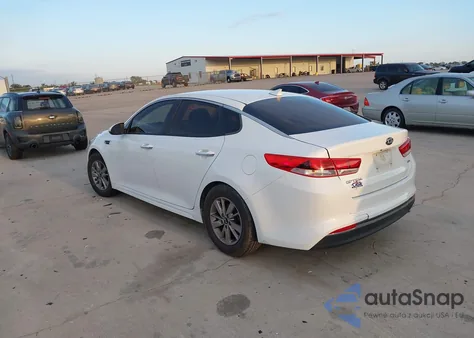 2017 Kia Optima Lx Turbo из США, поврежденный, VIN 5XXGT4L15HG126026